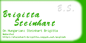 brigitta steinhart business card